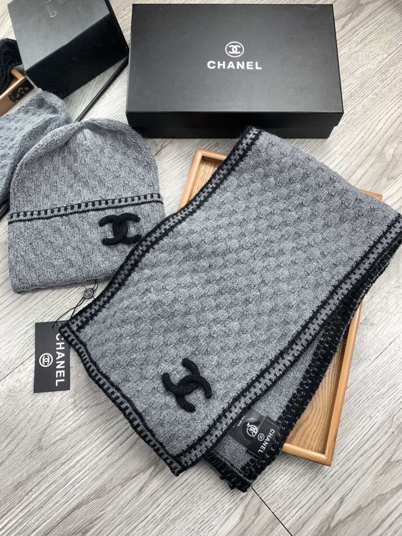 Chanel Caps Scarfs